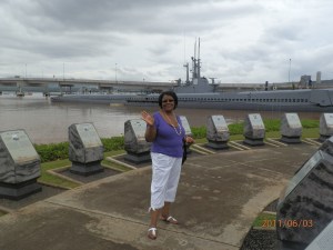 Mommy at Pearl Harbor